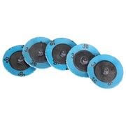 DURAFORCE 51Pcs 2" Roll Lock Die Grinder Quick Change Sanding Disc 36 60 80 120 240 Grit