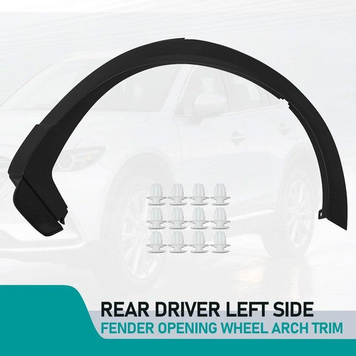 For Mazda CX-9 16 2016-2023 Rear Driver Left Side Fender Opening Wheel Arch Trim