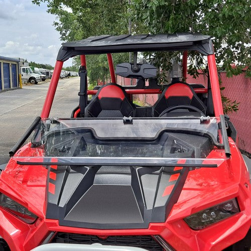 DURAFORCE Heavy Duty Full Flip Windshield For 19-23 Polaris RZR XP 1000/ 4 1000 Windscreen