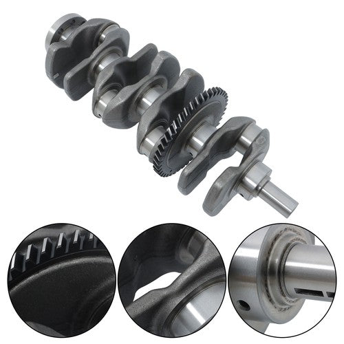 DURAFORCE 1340128030 Crankshaft Fit For 2002-2008 Toyota Camry Solara 2.4L L4 2AZFE 2AZ