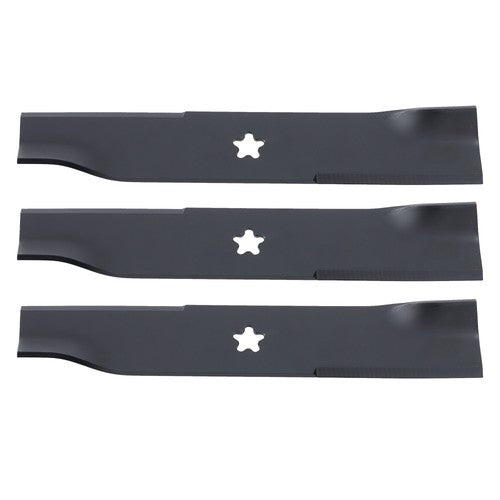 DURAFORCE For Husqvarna 539-112078 577146101 EZ4216 3 Pcs of 42" Lawn Mower Blades