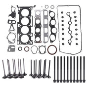 DURAFORCE Head Gasket Bolts + Valves Set for Hyundai Sonata Genesis Coupe Kia Optima 11-16
