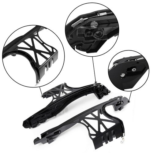 Saddlebag Latch Hinge Lock Hardware Kit for Harley Touring 2014-2024