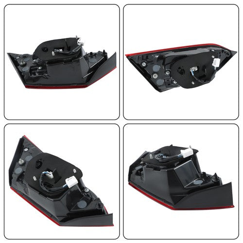 DURAFORCE W/LED Inner For Toyota Camry 2021-2023 Clear Lens Tail Light Lamp Right/RH Side