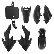 DURAFORCE For Honda XR50 CRF50 SDG SSR 107 125 Dirt Pit Bike Plastic Fender Fairing Kit