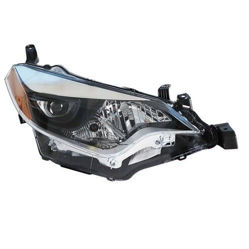 DURAFORCE Headlight For Toyota Corolla 2014-2016 Headlamps Passenger Side Clear RH Housing