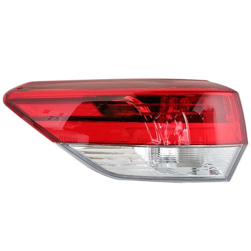 DURAFORCE Driver/LH Side For 2017-2019 Toyota Highlande Outer Brake Lamp Tail Light Rear