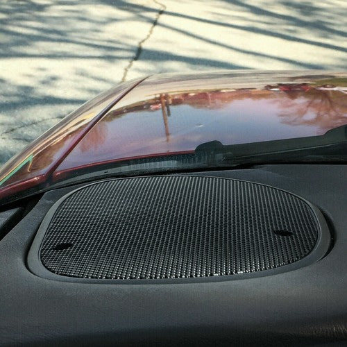 LH Driver Graphite Dash Speaker Cover For 1998-2005 Chevrolet S10 Blazer