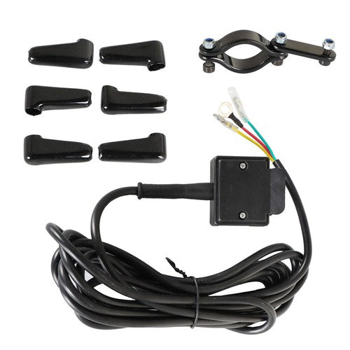 DURAFORCE 12V Solenoid Relay Contactor&Winch Rocker Thumb Switch Combo Set for ATV