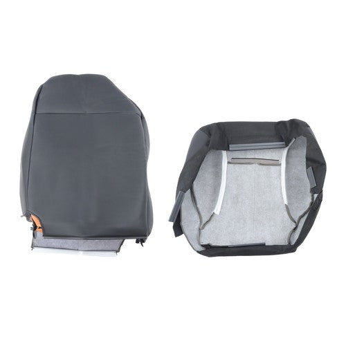DURAFORCE Black Driver Bottom & Top Seat Cover For Dodge Ram 1500 2500 3500 SLT 1998-2002