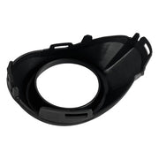 DURAFORCE Pair Matte Black Front Bumper Fog Light Cover Bezels For 2012-2014 Ford Focus