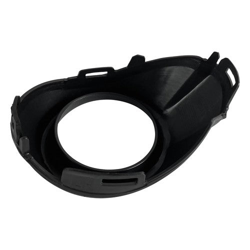 DURAFORCE Pair Matte Black Front Bumper Fog Light Cover Bezels For 2012-2014 Ford Focus