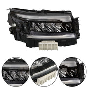 DURAFORCE Headlamp Clear Full LED Passenger Black For Nissan Frontier 2022-2024 Headlight