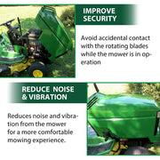 DURAFORCE Upper Lower Hood Kit For John Deere GT242 GT262 LX178 LX188 #AM132526 #AM117724