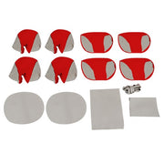 DURAFORCE For Sea-Doo Speedster 150 2007 2008 2009 2010 2011 Full Set Red Gray Seat Covers