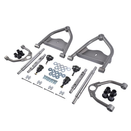 DURAFORCE Centered & Narrowed Tubular Control Arms Kit Fits Chevrolet C10 Truck 1973-1987