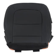 DURAFORCE Leather Black For Chevy Colorado Canyon 2015-2022 Driver Side Bottom Seat Cover