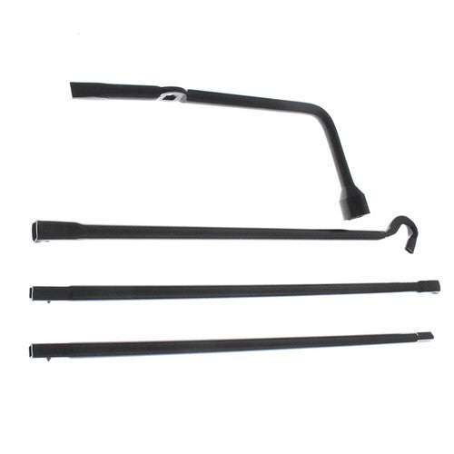 DURAFORCE Black Steel Spare Lug Wrench Tire Tool Kit W/Bag Fit For Toyota Tacoma 2005-2013