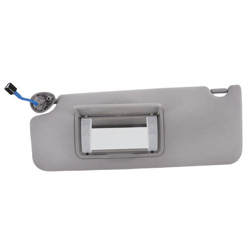 DURAFORCE Car SunVisor With Lighted Plastic Gray For Honda Pilot 2017-21 Driver Left Side