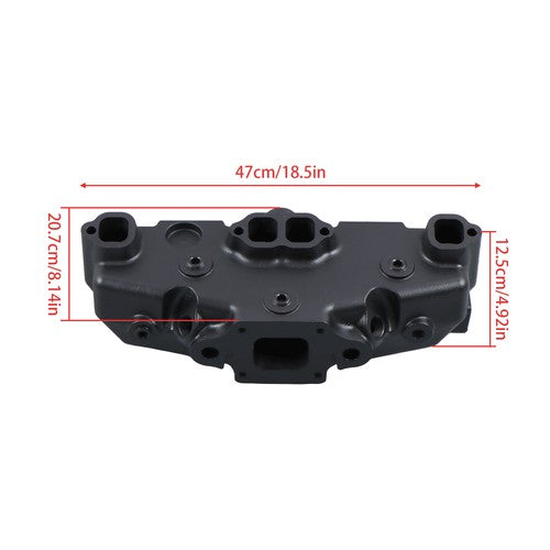DURAFORCE 865735A02 Exhaust Manifold for Mercruiser V8 5.0 5.7L 305 350 2002 to Newer