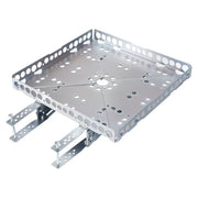 DURAFORCE Zinc-Plated For RV Steel Bumper-Mounted Generator & Cargo Carrier Tray Kit