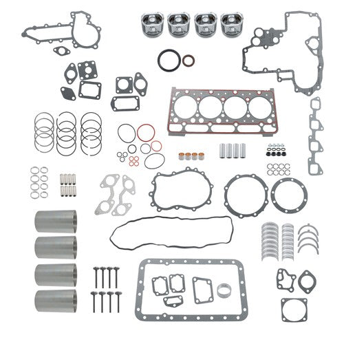 DURAFORCE S150 Loader V2403 V2403 IDI V2403T V2403MDI Engine Rebuild Kit For Bobcat