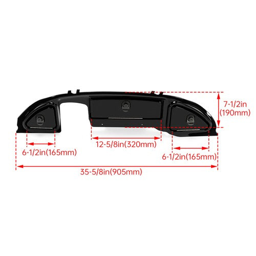 Dash Cover for Club Car Precedent Tempo Onward 2008.5-Up