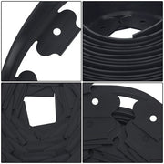 DURAFORCE No-Dig Garden Edge 40 FT Lawn Border L-shaped Landscape Edging Border Kit
