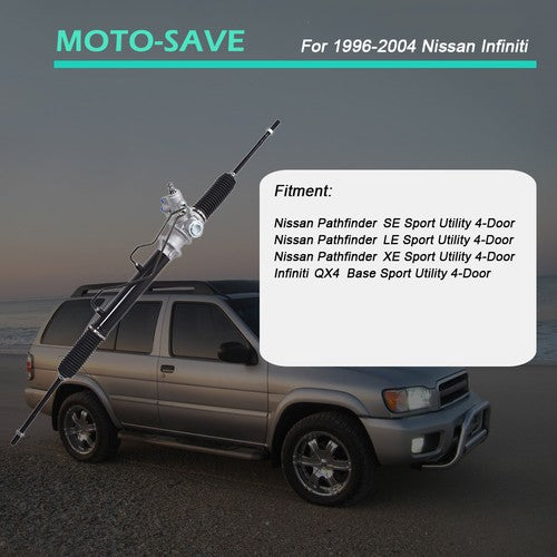 DURAFORCE Complete Power Steering Rack and Pinion Assembly Fit For Nissan Infiniti Series
