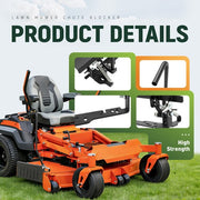 DURAFORCE Steel Chute Blocker ACS6000US For CUB CADET,HUSTLER,ARIENS Mower 44" 48" 72"