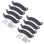 DURAFORCE 8 BRAKE PAD KIT 10K-12K AXLE FOR K71-180-00 DEXTER CALIPER 2WHEELS Semi-Metallic