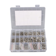 DURAFORCE 1625× M2 M3 M4 M5 Metric Screw Assortment, 304 Stainless Steel Bolts & Nuts