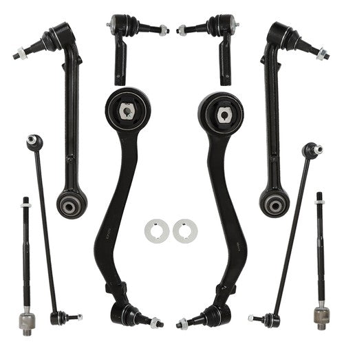 DURAFORCE 10Pcs For Chevy Camaro 10-15 New Front Lower Control Arms Tie Rods Sway Bars