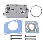 DURAFORCE Truck Air Brake Compressor Cylinder Head 0011305219 4123529222 Fits for Mercedes