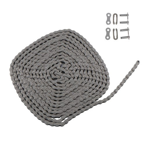 DURAFORCE 20ft #41 Roller Chain with Master Link 1/2" Pitch Gate Opener Industrial Machine