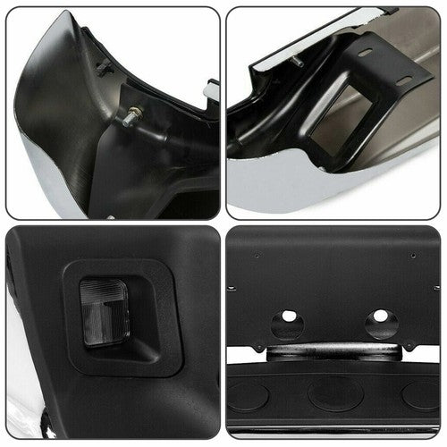 Rear Bumper Black Step for 2002 2008 Dodge Ram 1500 2003 2009 Ram 2500 3500