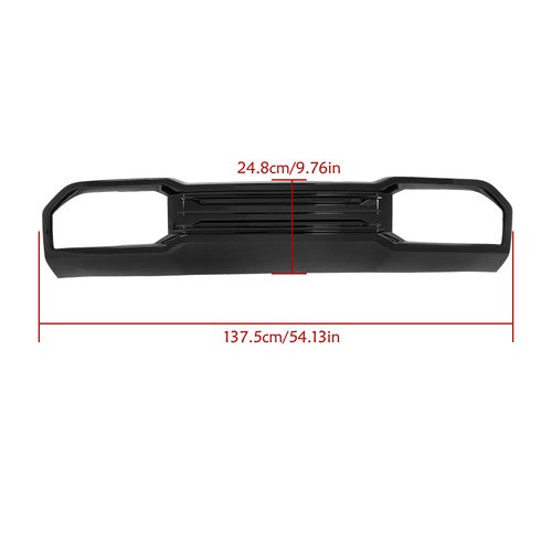 DURAFORCE Front Bumper Lower Plate Durable Plastic Compatible For GMC Sierra 1500 2022-24