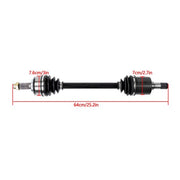 DURAFORCE 2× Front Left Side CV Axle Shaft Assembly For Honda Civic 2006-2015 Automatic