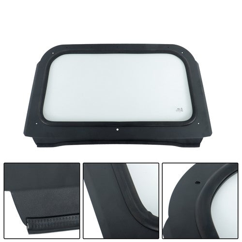 DURAFORCE For Polaris RZR 570, 800, XP 900 Full Glass Windshield with Wiper Black