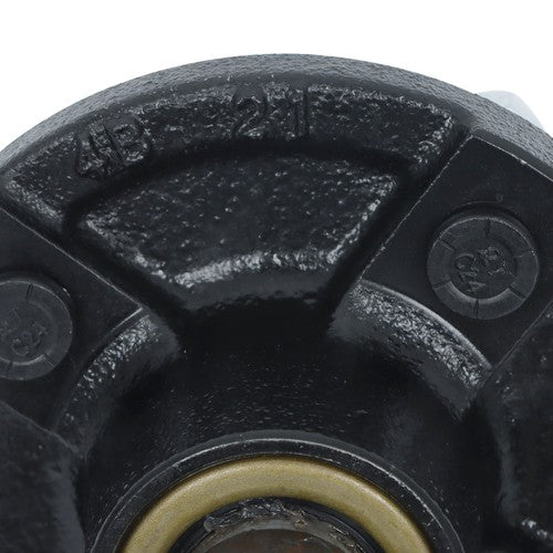 DURAFORCE 6PCS Trailer Axle Kit w/ 4 on 4" Bolt Idler 1" Hub & Round BT8 Spindle L44643