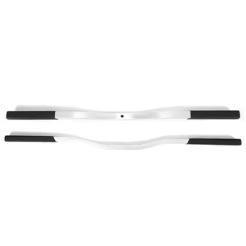 Universal 2 Piece Snowmobile Trailer Ski Tie Down Hold Down Bars With Black Boots