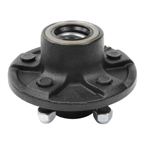 DURAFORCE 2-Pack Pre-assembled 5-Lug 4.5"Trailer Wheel Hub For 3,500 lbs #84 Trailer Axle