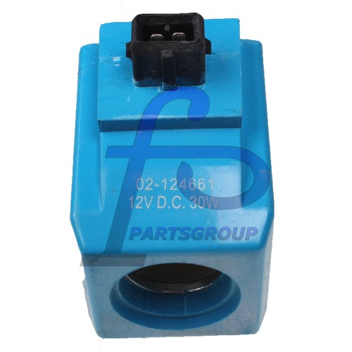 DURAFORCE Solenoid Coil 477/00824 12V for JCB PS740 PS750 PS720 PS725 PS745 Flat Pin