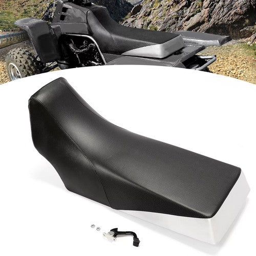 DURAFORCE Complete Seat Assembly for Yamaha Banshee YFZ350 2002 2003-2006 Black-Silver