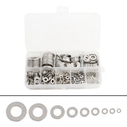DURAFORCE Flat Washer 304 Stainless Steel Washers Assortment Set Value Kit 600 Pieces Set