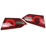 DURAFORCE For 2014-2017 Infiniti Q50 Skyling V37 400R Style LED Tail Lights Turn Signal