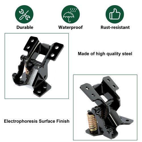 DURAFORCE Driver Side Lower Door Hinge LH For 68-79 Chevy Nova, Camaro, Pontiac Firebird