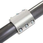 DURAFORCE 2 X Split Collar Tube Clamps Compatible with 1.75'' 1-3/4'' OD Tube UTV Roll Bar