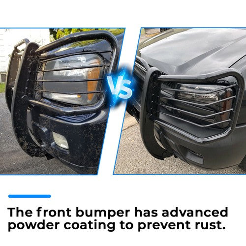 Grille Grill Brush Guard Bumper For Chevy Chevrolet Trailblazer Ext 02-09