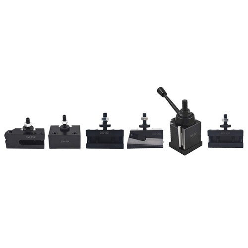 DURAFORCE 6 Pcs BXA 250-222 Quick Change Wedge Tool Post Set Series 10" - 15" New